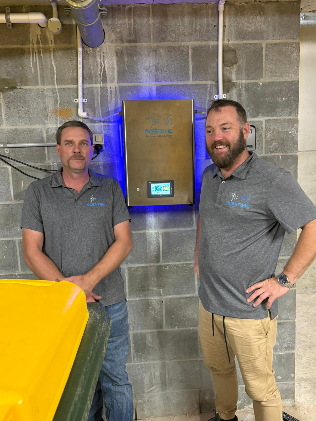 Scentific installation team